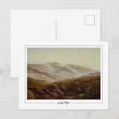 Caspar David Friedrich #22 - Carte postale d'art (Devant / Derrière)