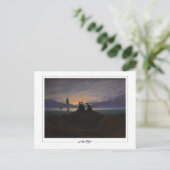 Caspar David Friedrich #22 - Carte postale d'art (Debout devant)
