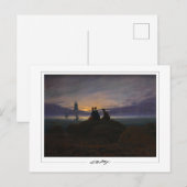 Caspar David Friedrich #22 - Carte postale d'art (Devant / Derrière)