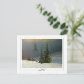 Caspar David Friedrich #23 - Carte postale d'art (Debout devant)