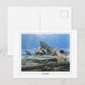 Caspar David Friedrich #24 - Carte postale d'art (Devant / Derrière)