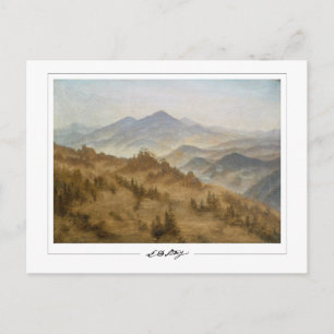 Caspar David Friedrich #25 - Carte postale Art
