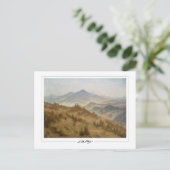Caspar David Friedrich #25 - Carte postale d'art f (Debout devant)