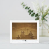 Caspar David Friedrich #38 - Carte postale Art (Debout devant)