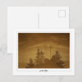 Caspar David Friedrich #38 - Carte postale d'art (Devant / Derrière)