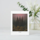 Caspar David Friedrich #3 - Carte postale d'art (Debout devant)