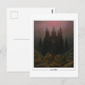 Caspar David Friedrich #3 - Carte postale d'art (Devant / Derrière)