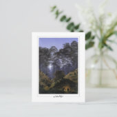 Caspar David Friedrich #42 - Carte postale Art (Debout devant)