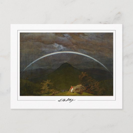 Caspar David Friedrich #46 - Carte postale d'art (Devant)