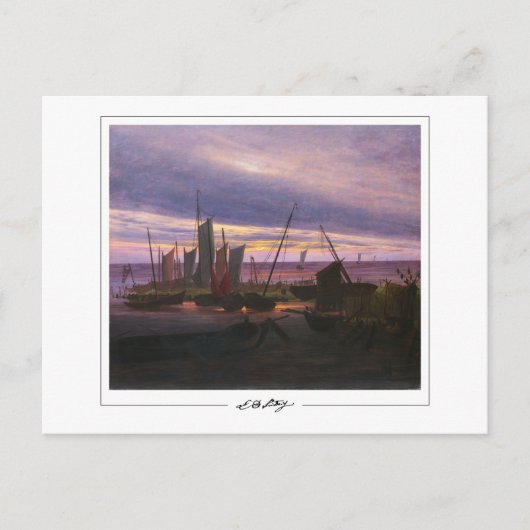 Caspar David Friedrich #55 - Carte postale Art (Devant)