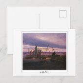 Caspar David Friedrich #55 - Carte postale d'art f (Devant / Derrière)