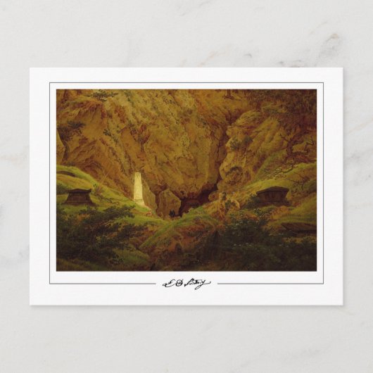 Caspar David Friedrich #56 - Carte postale Art (Devant)