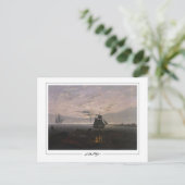 Caspar David Friedrich #59 - Carte postale d'art (Debout devant)