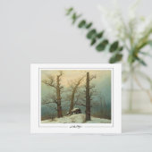 Caspar David Friedrich #6 - Carte postale d'art fi (Debout devant)