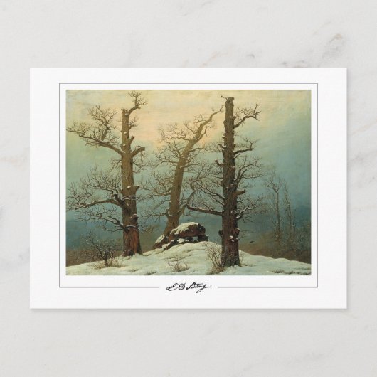 Caspar David Friedrich #6 - Carte postale d'art fi (Devant)
