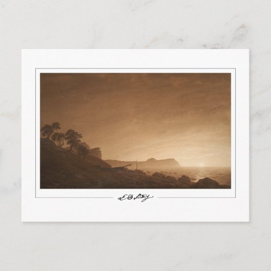 Caspar David Friedrich #7 - Carte postale d'art (Devant)