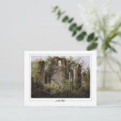 Caspar David Friedrich #93 - Carte postale d'art f (Debout devant)