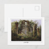 Caspar David Friedrich #93 - Carte postale d'art f (Devant / Derrière)