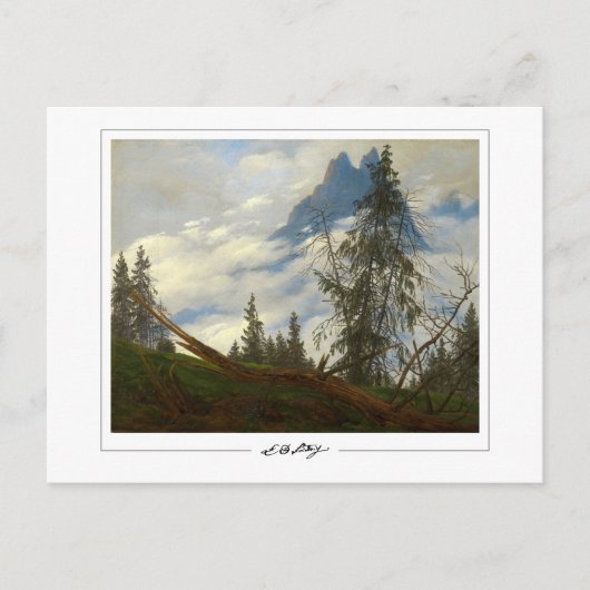 Caspar David Friedrich #9 - Carte postale d'art fi (Devant)