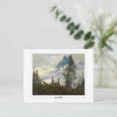 Caspar David Friedrich #9 - Fine Art Briefkaart (Staand voorkant)