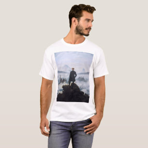 CASPAR DAVID FRIEDRICH - Wanderer boven het zee T-shirt