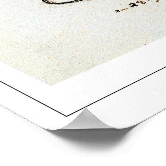 Caspar David Friedrich Zedign Art Poster #201 (Hoek)