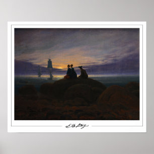Caspar David Friedrich Zedign Art Poster #22