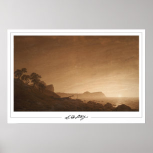 Caspar David Friedrich Zedign Art Poster 7