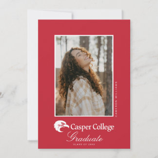 Casper College Afstuderen Aankondiging