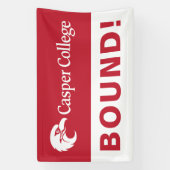 Casper College Afstuderen Spandoek (Verticaal)