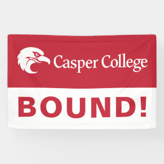 Casper College Afstuderen Spandoek