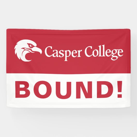 Casper College Afstuderen Spandoek (Horizontaal)