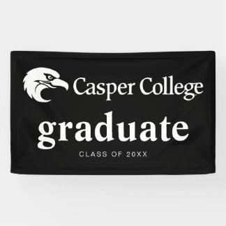 Casper College Afstuderen Spandoek