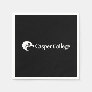 Casper College Tekst Logo Servet