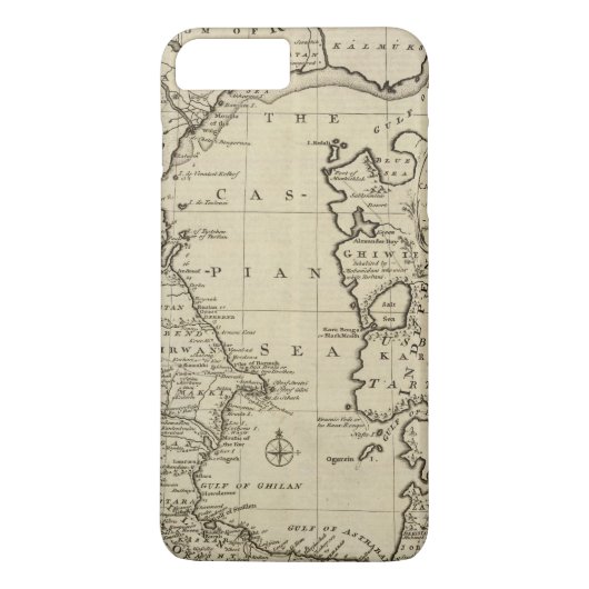 Caspiaans Zee Case-Mate iPhone Case (Achterkant)