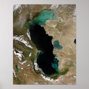 Caspiaans Zee Poster