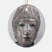 Casque avec la décoration d'Eagle, romaine (Gauche)