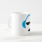 Casque bleu Mug (Devant gauche)