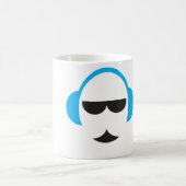 Casque bleu Mug (Centre)