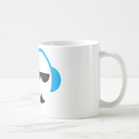 Casque bleu Mug (Droite)