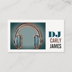 Casque, Carte de visite DJ professionnel