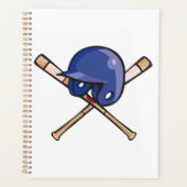 Casque de baseball et chauves-souris (Devant)