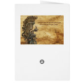 CASQUE DE CHEVALIER ANTIQUE AVEC PARC D'AGLE (Dos)