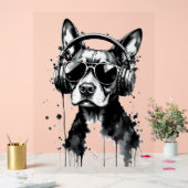 Casque de chien cool Cute Animaux de compagnie enc (Mariage)