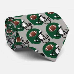 Casque de football vert Football Gris cravate