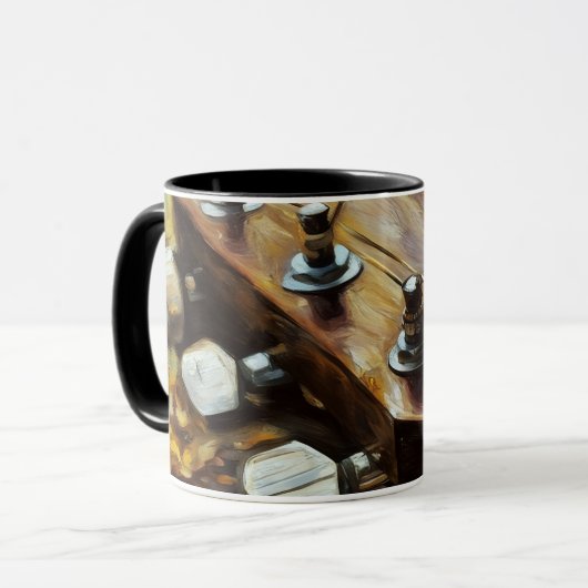 Casque de guitare acoustique Art Mug Cup (Devant gauche)