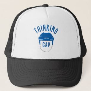 Casque de Hockey Bleu Penser Casquette Lid