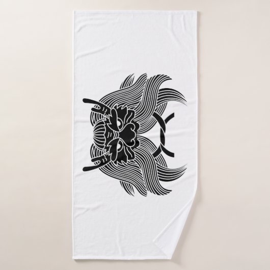 Casque Demon (Serviette de bain)