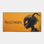 Casque d'horreur d'Halloween jaune (Recto)