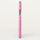 Casque DJ fille nommé rose & blanc coque iphone (Dos/Droite)